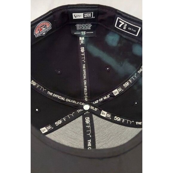 FRESNO GRIZZLIES NEW ERA 59FIFTY MINOR LEAGUE FITTED MENS HAT 7 3/8 Side Artwork - Picture 6 of 8